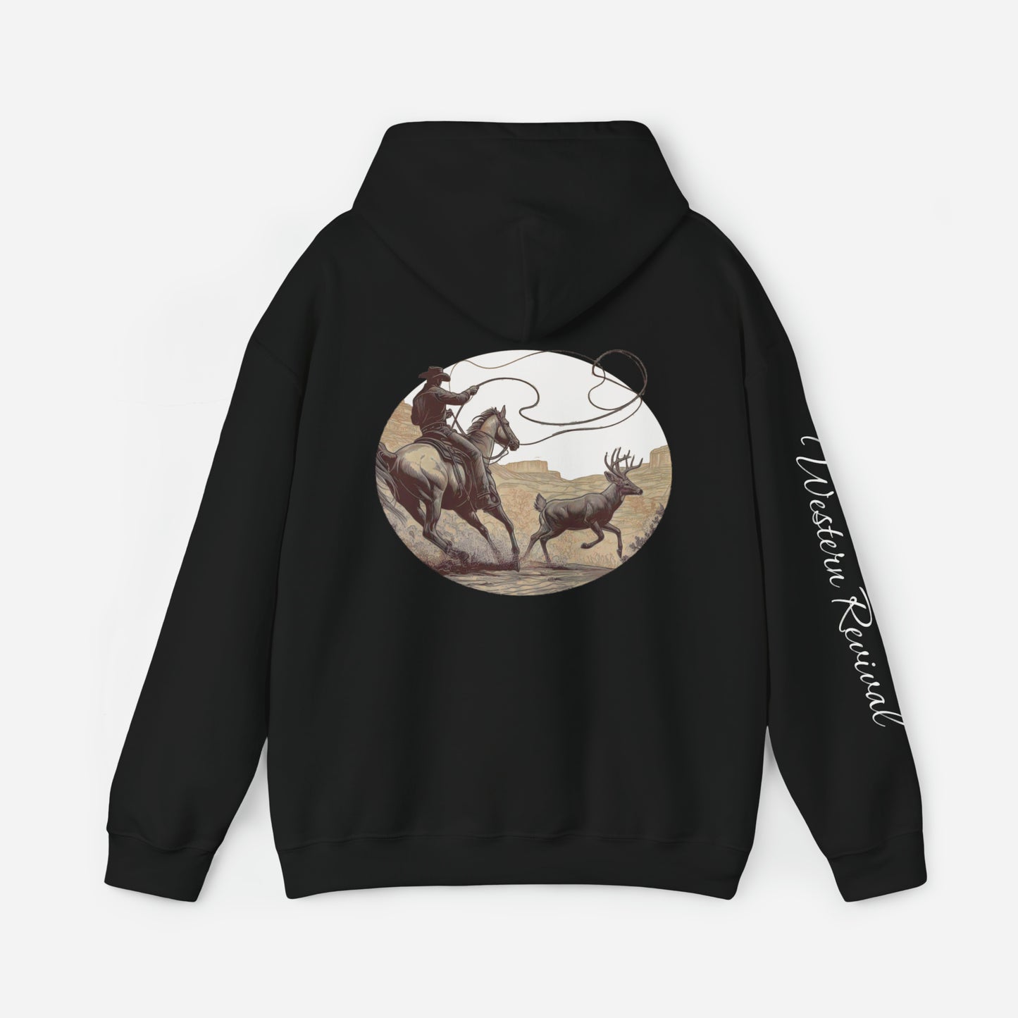 Roping Buck - Hoodie