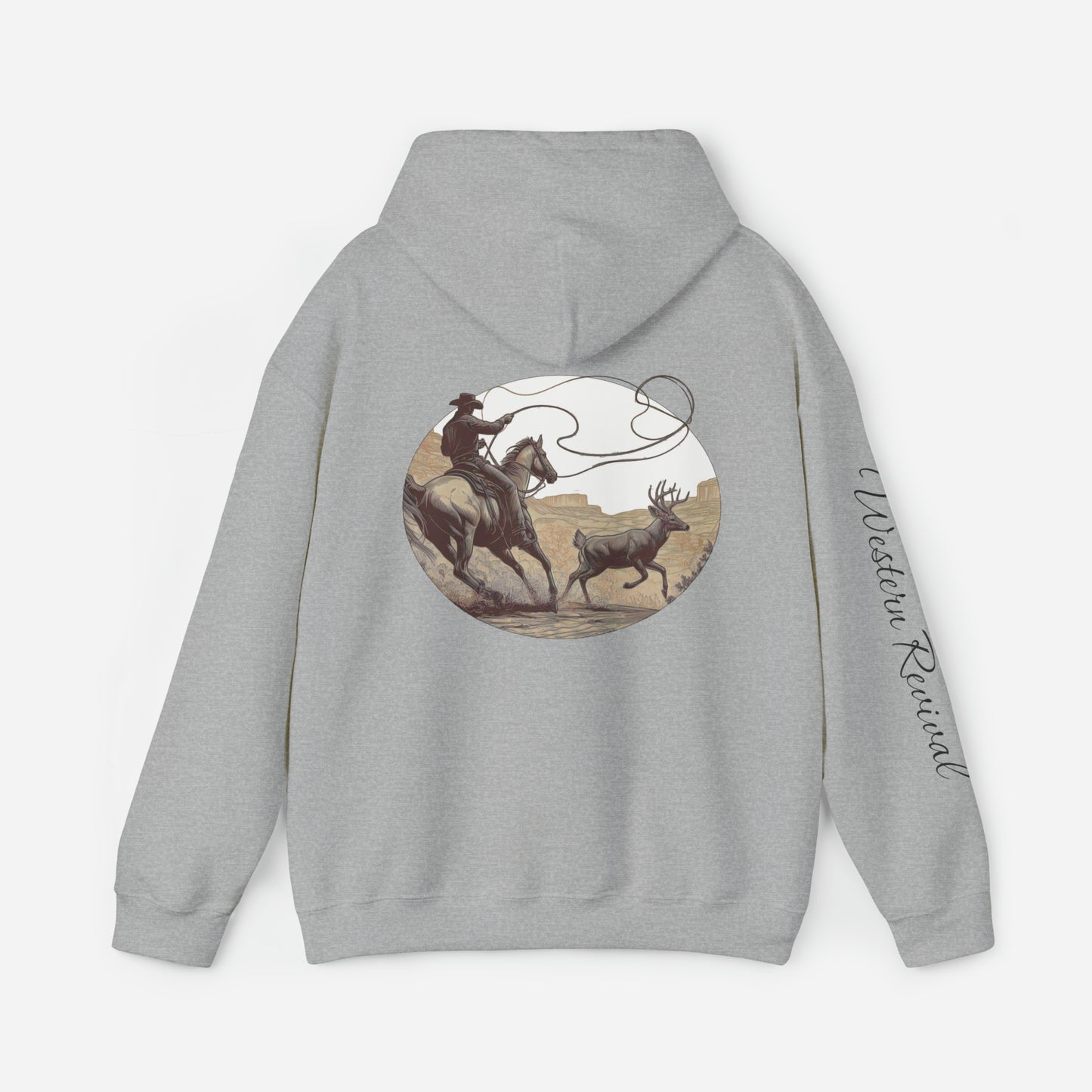 Roping Buck - Hoodie