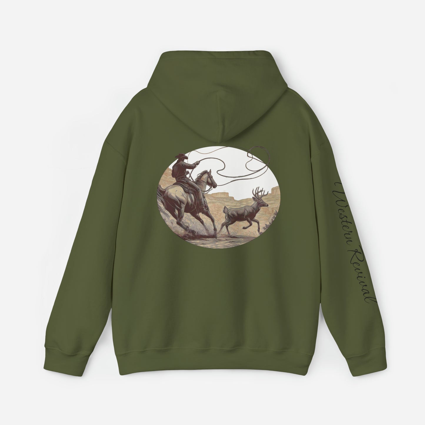 Roping Buck - Hoodie